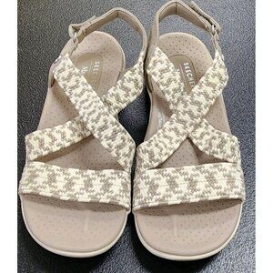 Martha Stewart Skechers Reggae Cup Washable Sport Sandals Coastal Trail Size 7